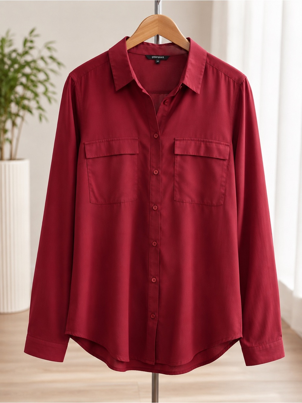 2/$20 🔥
Burgundy dress shirt